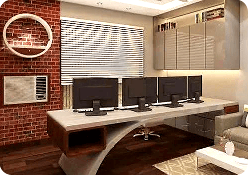 complete office interior design